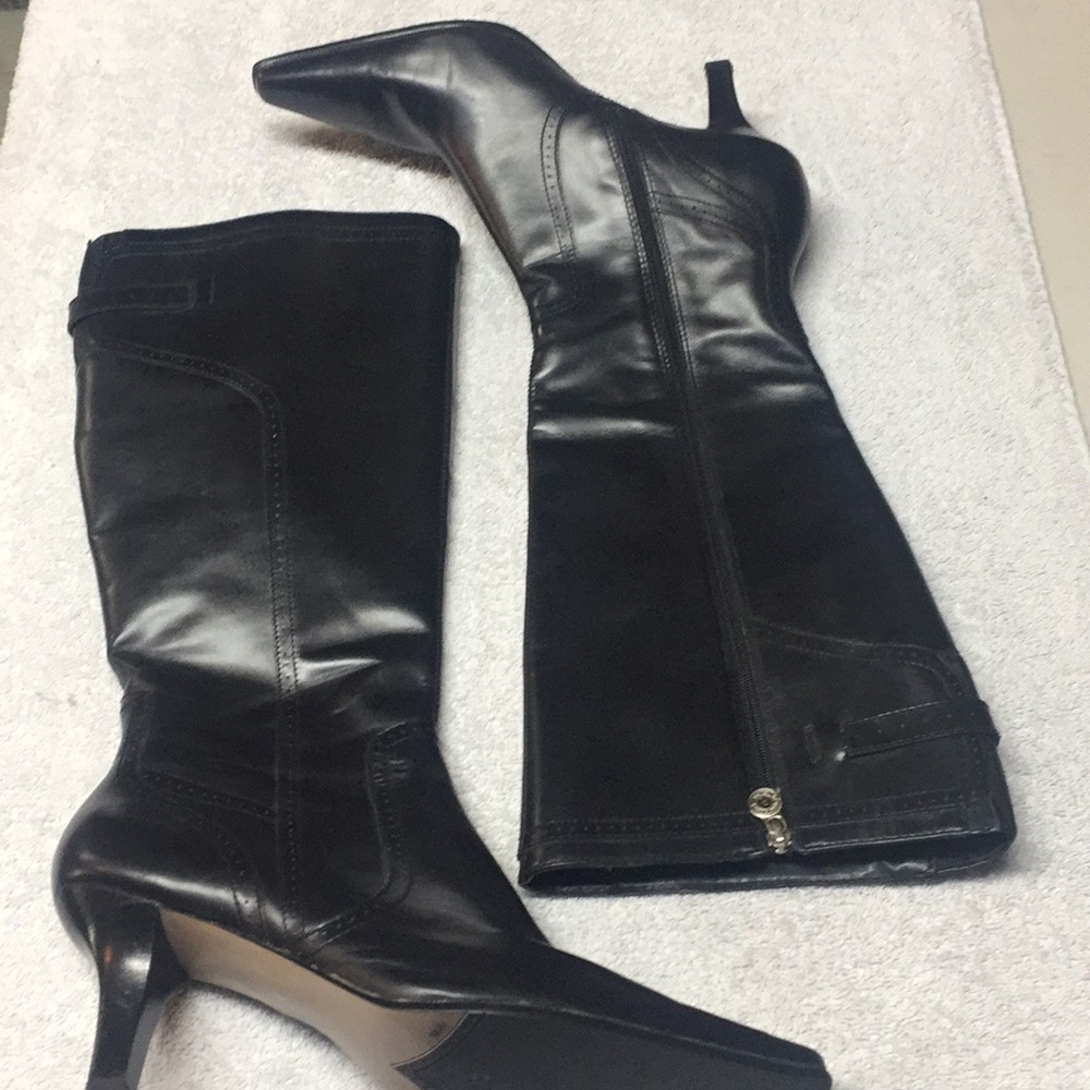 Etienne Aigner Women’s Black Knee Boots Size 8 M